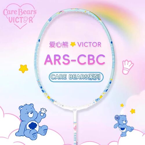 VICTOR威克多胜利联名羽毛球拍速度型CareBears爱心熊联名ARS-CBC