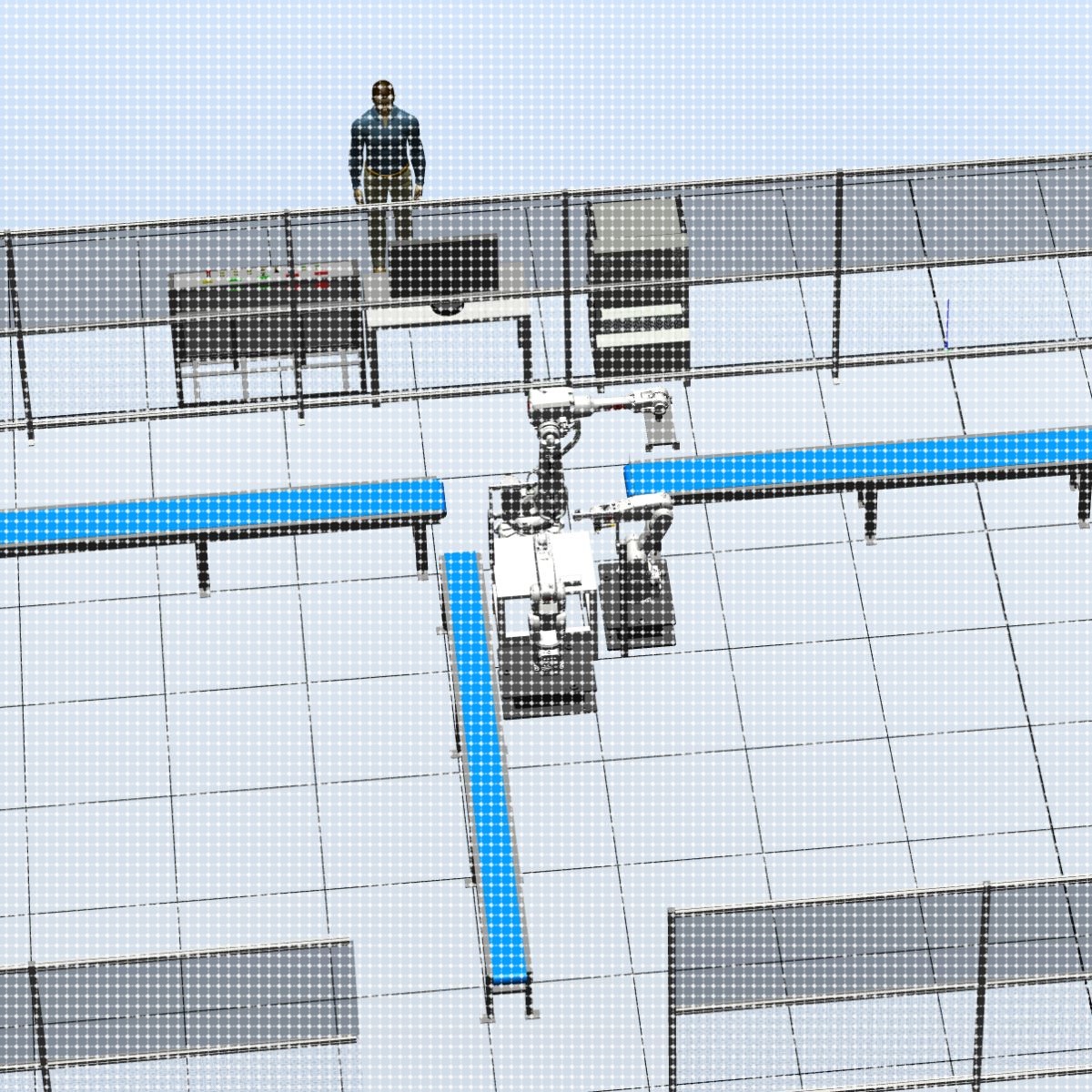 ABB仿真robotstudio机器人,ABB机器人分拣、搬运、喷漆工作站