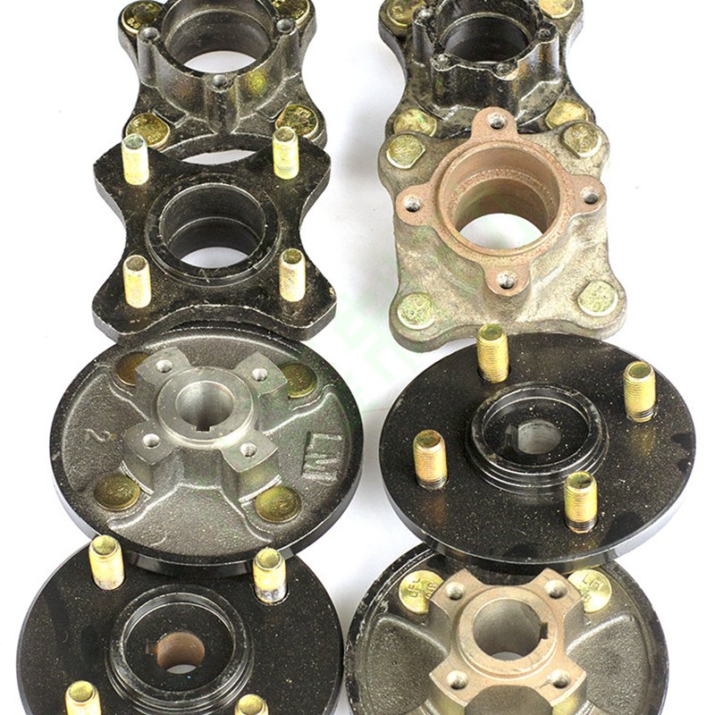 电动四轮车碟刹盘电轿前后轮碟刹盘哈头电三轮后碟油锅油刹鼓法兰