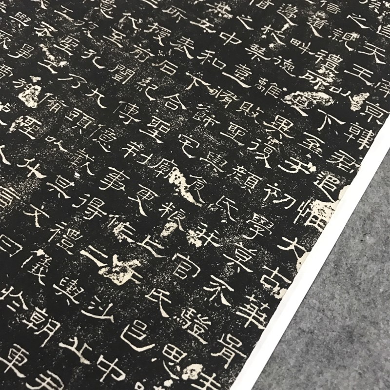 隶书礼器碑整幅拓片原色原尺寸高清艺术微喷宣纸高清复制临摹学习