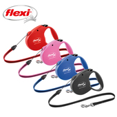 flexi福莱希德版 纯色自动伸缩牵引绳中型小型犬遛狗绳牵引器