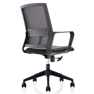 家用电脑椅网布椅大尼龙脚办公椅子升降椅转椅职员椅弓形椅工位椅