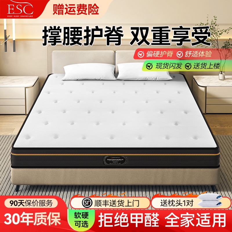 ESC弹簧床垫席梦思20cm家用护脊
