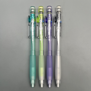 点石天空之境活动铅笔0.5mm学生用笔记刷题作业考试画画高颜值自动铅笔透明杆DS514