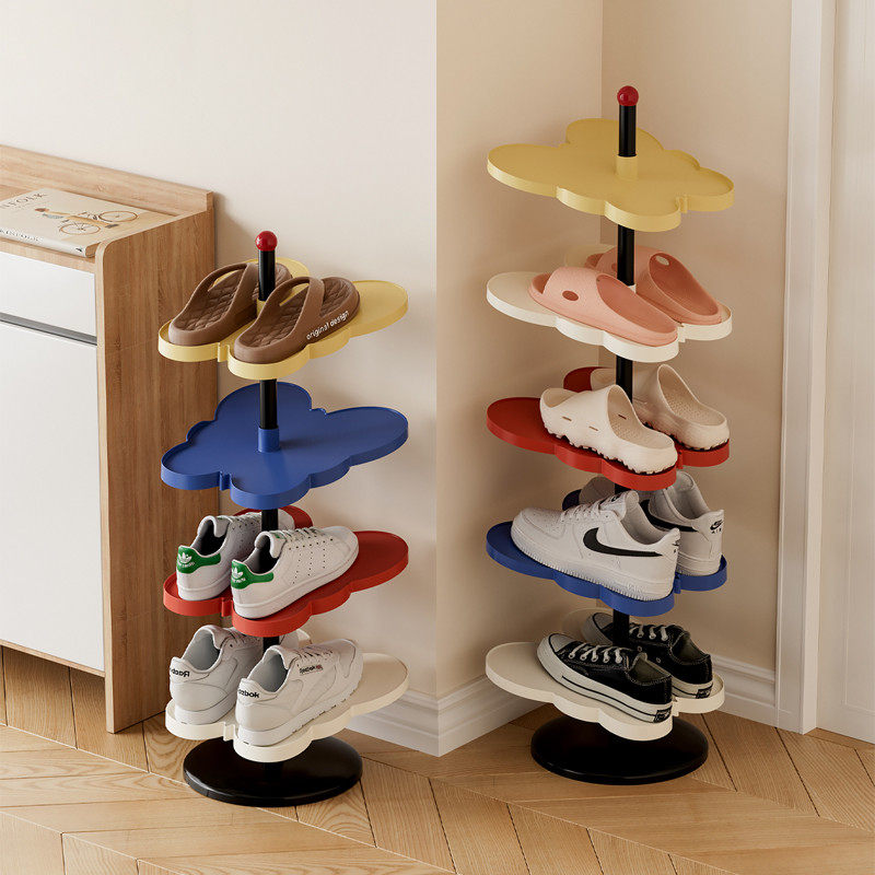 多巴胺玄关鞋架家用入户小型空间简易多层鞋子神器收纳落地鞋柜,收纳整理,鞋子收纳架,淘宝优惠券,粉丝福利购,淘宝优惠卷