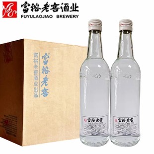 富裕老窖 光瓶白酒 浓香型38度420毫升*6瓶 黑龙江特产 粮食酿造