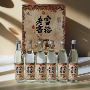 富裕老窖白酒 东北原酿 浓香型52度500毫升 黑龙江特产 粮食酿造