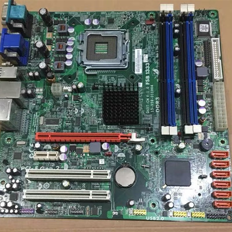 方正 Q45T-CM 主板 精英Q45主板 775 DDR3主板 DVI+VGA支持四核