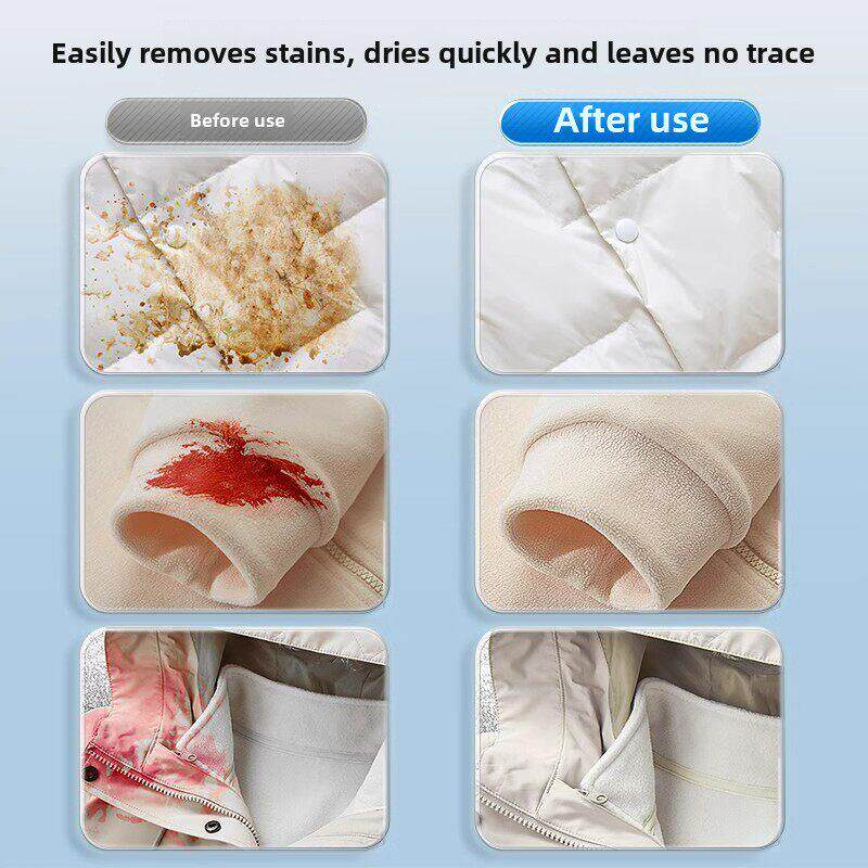 日本羽绒服清洁湿巾免洗强力去污衣物去渍湿纸巾家用干洗污渍专用