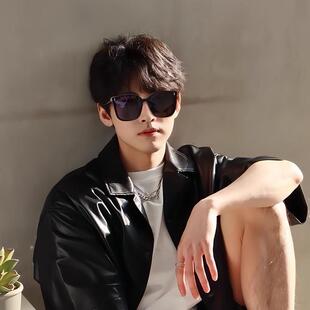 墨镜男款高级感痞帅2025新款夏复古开车专用海边沙滩旅游太阳眼镜