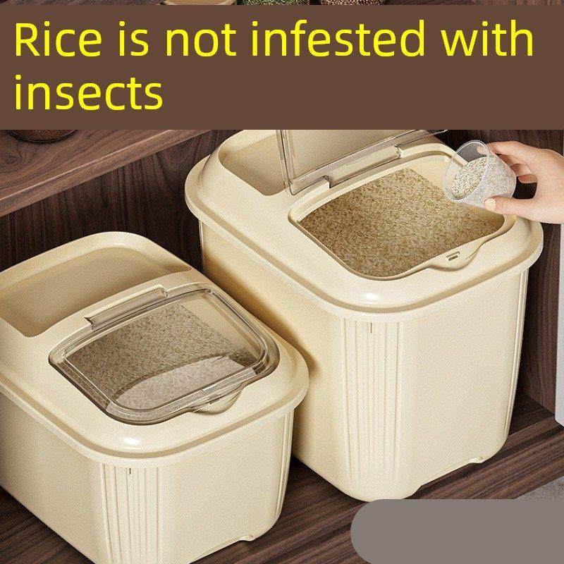 米桶家用2025新款厨房储米箱装米罐子米缸大米面粉五谷杂粮收纳箱