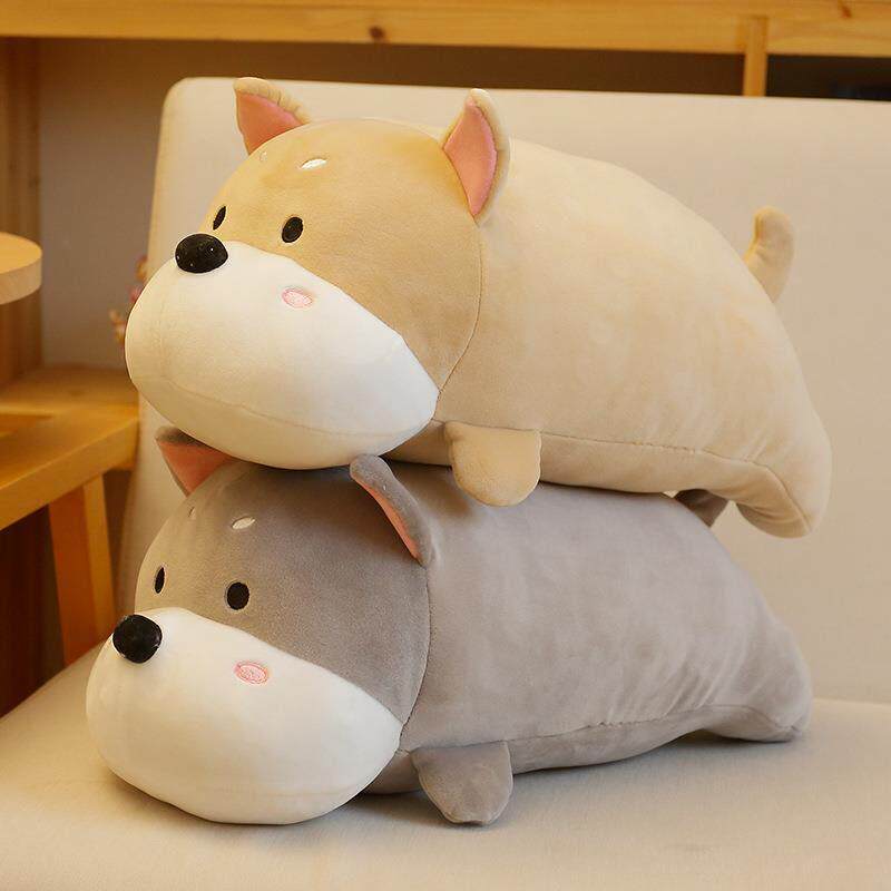 日本品质软萌papa狗趴姿抱枕可爱趴狗玩偶少女心毛绒玩具沙发装饰