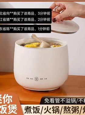 德国黑科技迷你电饭煲朴永甄选陶瓷内胆不粘锅宿舍家用煮饭小电锅