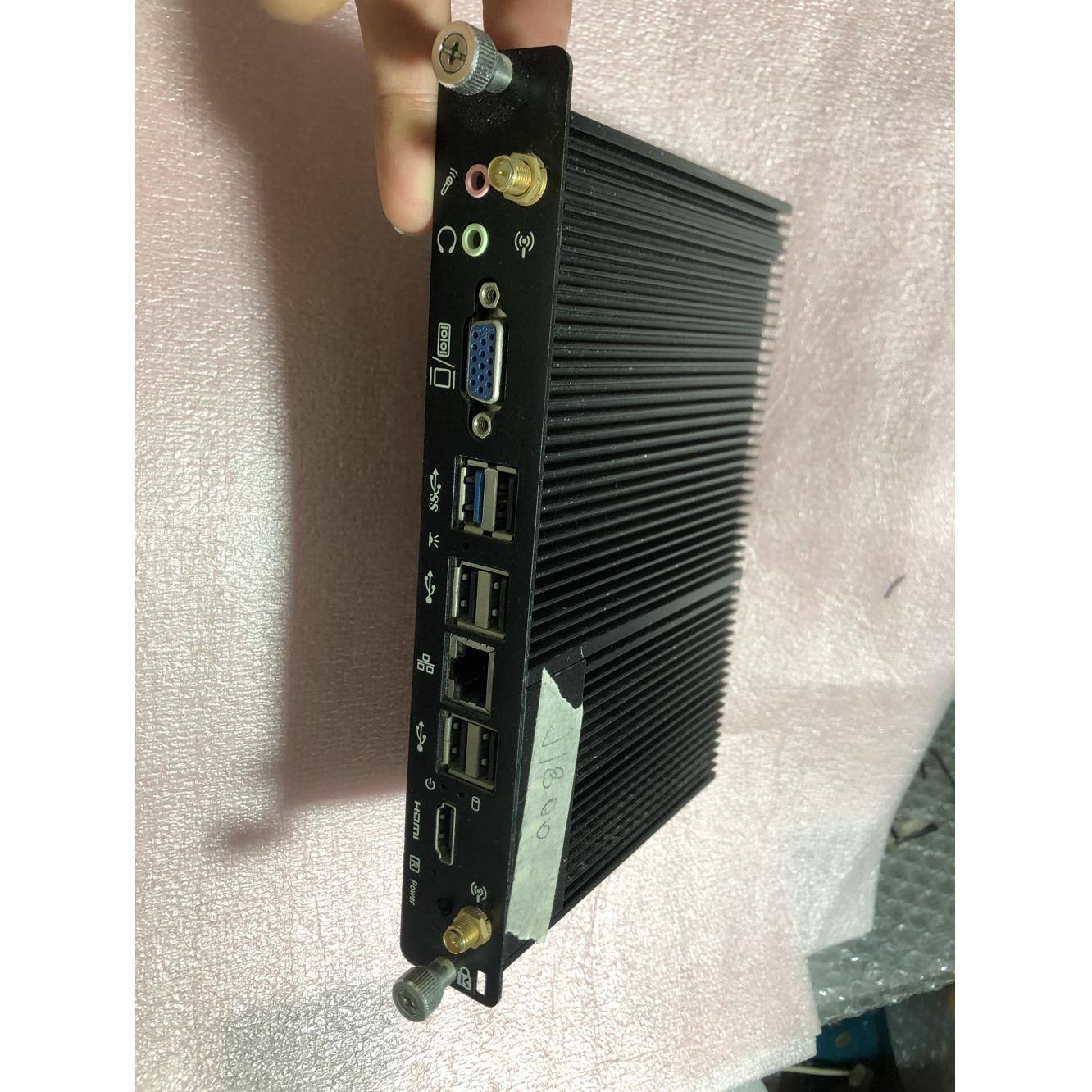 J1800处理器半高OPS主机4G内存120G固态主机拔插Windows7系统 4号