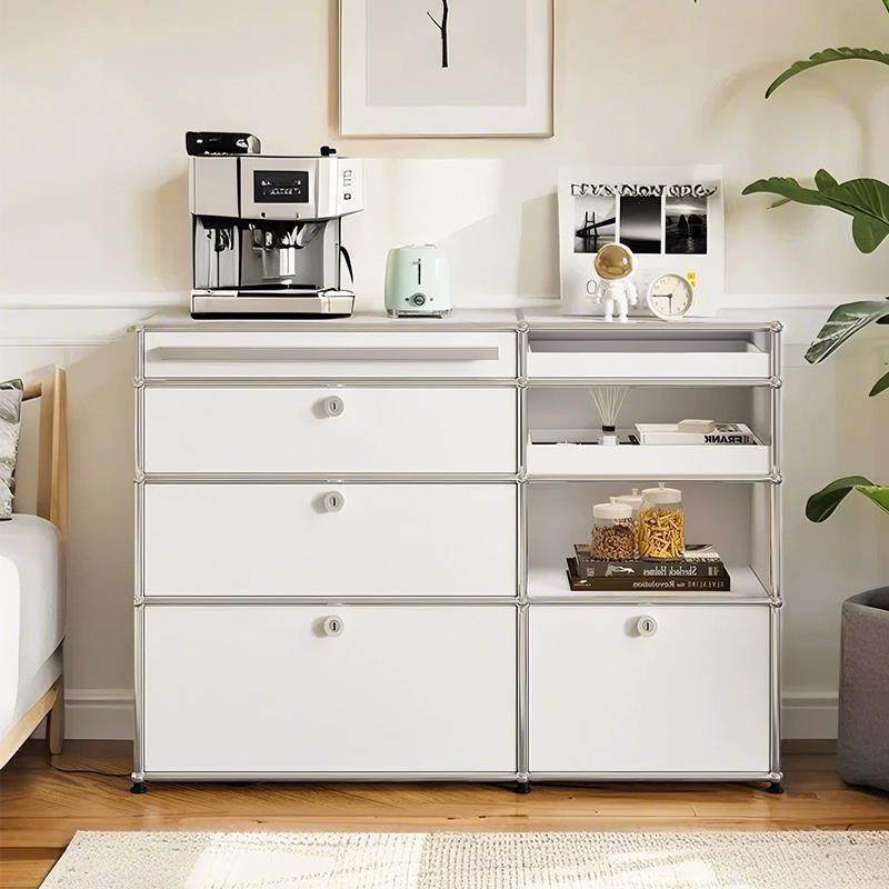 中古USM咖啡角柜不锈钢模块餐边柜家用客厅收纳置物架子组合斗柜