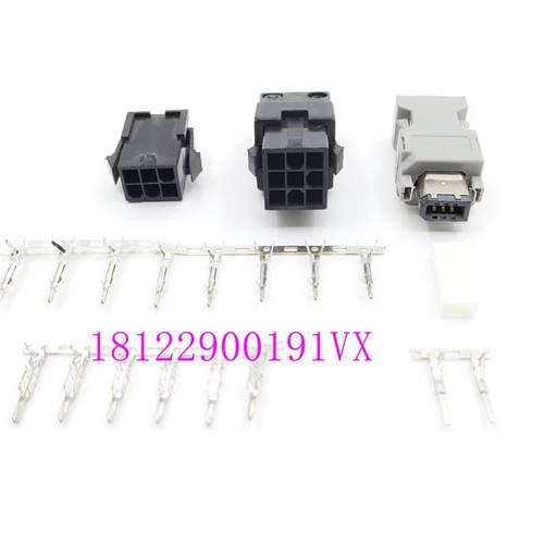 汇川SV660N伺服器CN1接头15P S6-C6 CN2接头6P SC-06 S6-C26套件