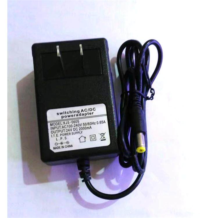 24V2A电源适配器 路由器AC-DC24V直流电源变压器 稳压2000MA电源