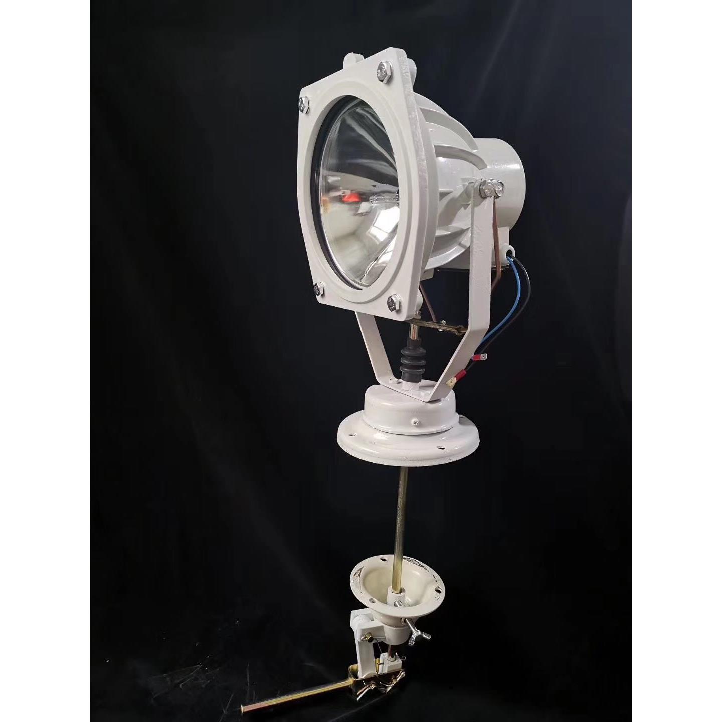 船用灯具氙气探照灯总成灯头强光户外白光收索灯TG9150W 24V 220V