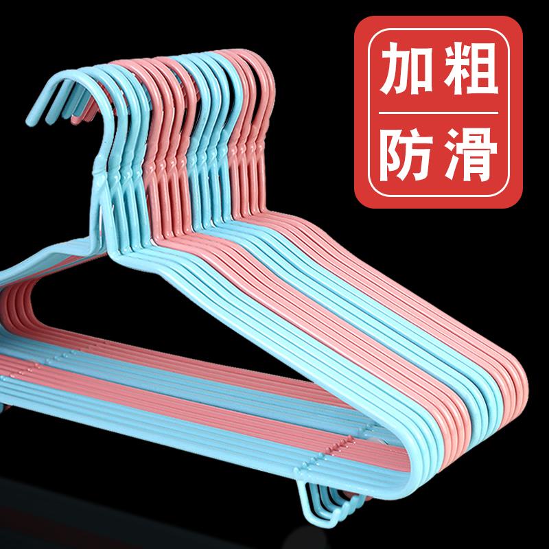 衣架成人加粗防滑晾晒衣撑子衣服收纳挂钩晾衣架宿舍学生挂衣神器