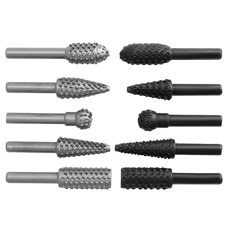 木工旋转锉刀打磨钻头木工工具大全木头开槽根雕刻专用电动锉刀头