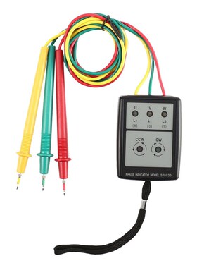 三相交流电相位仪相序仪表 电流检测仪 SP8030便携式相序表