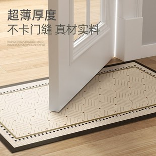 门槛石垫硅藻泥长条形超薄防滑地垫入户门垫浴室门口过门石脚垫