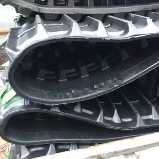 履带运输车配件小型农用爬山虎工地搬运车链条 橡胶履带180x60x45