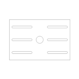 压克力洞洞板高透明压克力板带孔有机玻璃防尘罩展示盒鱼缸隔离板