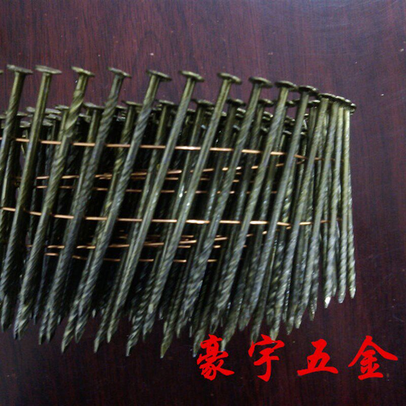 卷钉2.1x32h/38/45/50/64/70/90/100光杆/螺纹卷钉托盘钉