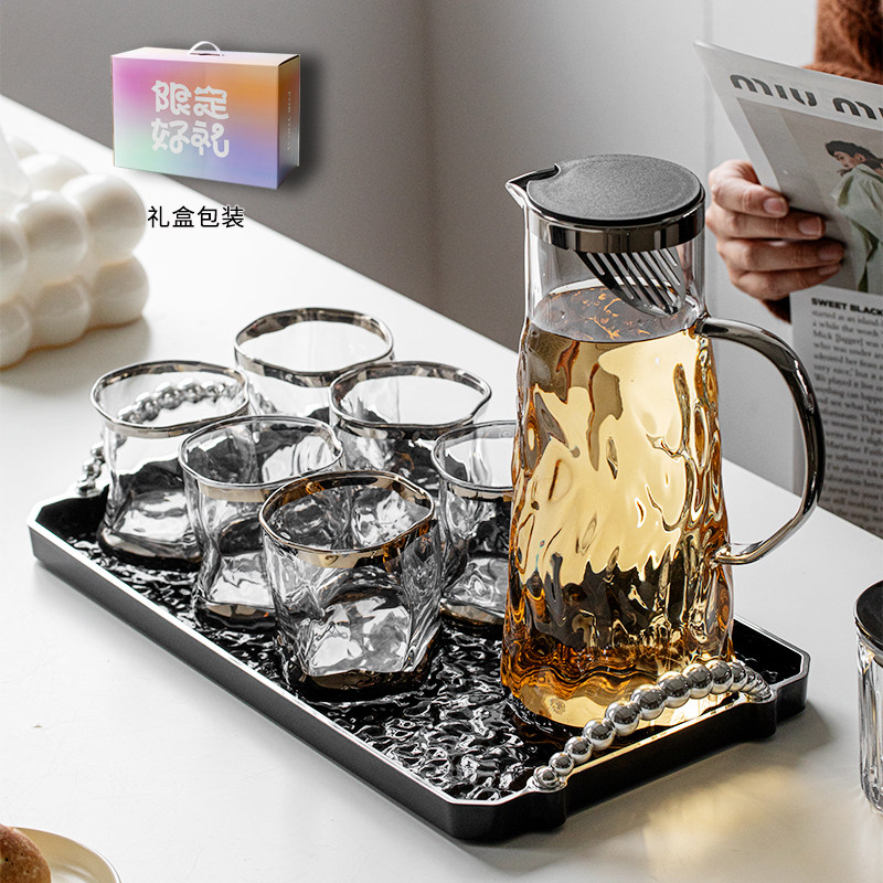 水具套装开业搬家礼物结t婚新房贺礼布置用品装饰乔迁新居摆件客