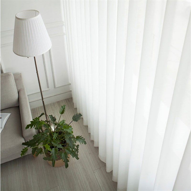 新款纯白色雪纺纱柔软亲肤垂感好适合客厅卧室书房窗纱隔断纱定做,居家布艺,窗纱,淘宝优惠券,粉丝福利购,淘宝优惠卷