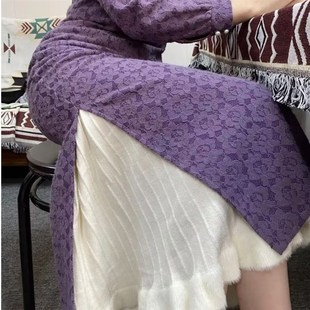 【旗袍必搭】旗袍专用内搭半身裙衬裙松紧复古百搭秋冬搭配打底裙