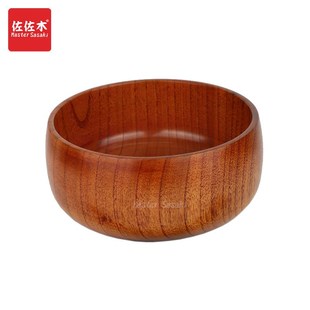 包邮厂家 实木大号木钵木碗/盖码饭碗/菜碗/面碗汤碗大漆木头餐具