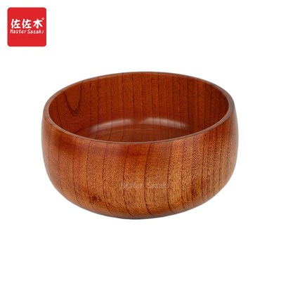 包邮厂家 实木大号木钵木碗/盖码饭碗/菜碗/面碗汤碗大漆木头餐具