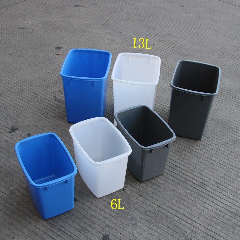 加厚垃圾桶宾馆厕所筒塑料长方形客房卫生间无盖家用蓝白款纸篓框,家庭/个人清洁工具,垃圾桶,淘宝优惠券,粉丝福利购,淘宝优惠卷