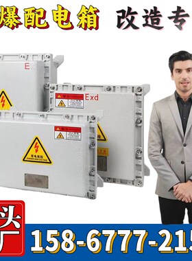 防爆接线箱空箱铸铝合金端子u箱模块箱开关控制箱Ex防爆配电箱hjf