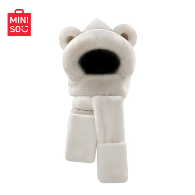 MINISO名创优品帽子围巾保暖百搭