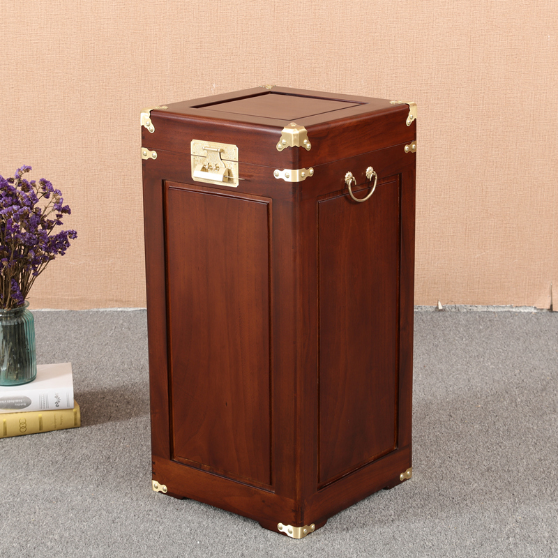 香樟木箱子樟木箱全樟木画箱花架箱子立箱老樟木整板防虫防蛀防潮