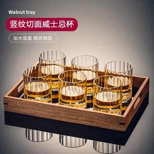 啤酒杯装 威士忌酒杯家用欧式 水晶玻璃洋酒杯子创意高端酒吧个性