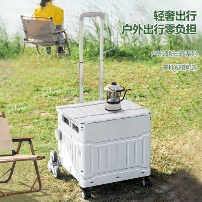 买菜车小拉车折叠购物车轻便便携小推车家用手拉车拖车取快递神器