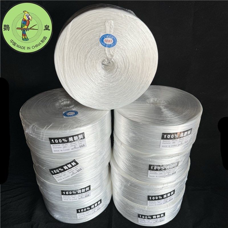 鹦皇2厘米捆扎绳玻璃绳打包绳塑料扎口绳包装绳子尼龙塑料绳