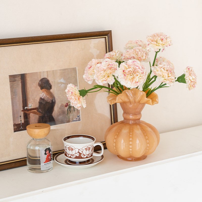 芬顿花瓶假花仿真花摆设客厅花艺摆件花束插花装饰花仿生花塑料花