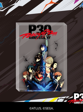 【新品】SEGA世嘉 《女神异闻录系列 30th》主KV超透明亚克力摆件