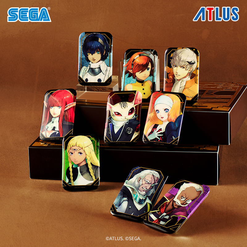 SEGA暗喻幻想马口铁徽章盲盒