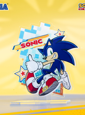SEGA世嘉 刺猬索尼克A款亚克力立牌周边谷子sonic