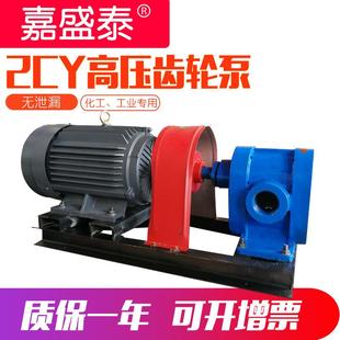 h型电动润滑脂泵2cy管道溶剂双向增压泵 高压齿轮泵2cy12m3