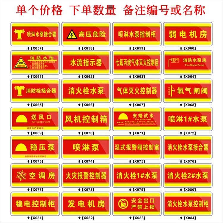 亚克力背胶消防安全紧急出口标识牌楼梯墙贴疏散通道防火门指示牌