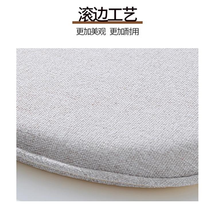 餐椅坐垫四季通用中式马蹄形实木椅子垫子家用防滑可拆洗餐桌椅垫
