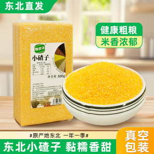 东北小碴子25年农家新货细玉米糁碎粘糯苞米茬子粥五谷杂粮粗粮