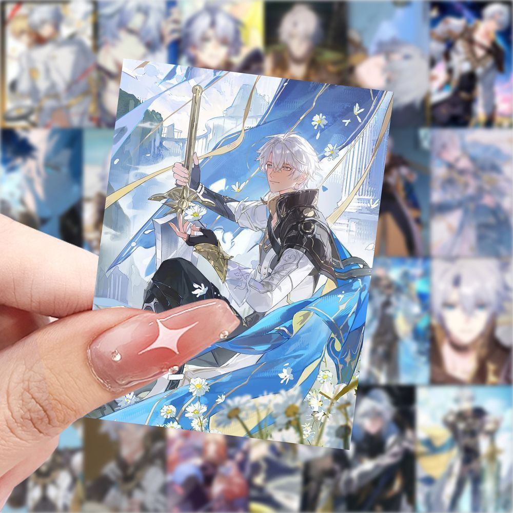 126张二次元白厄贴纸卡通Q版崩坏星穹铁道白厄乙女周边贴画防水